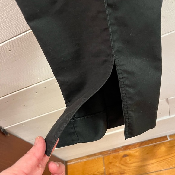 🖤 LAFAYETTE 148 NEW YORK – Black Cropped Barrel Pants – Size 12 - Picture 5 of 9